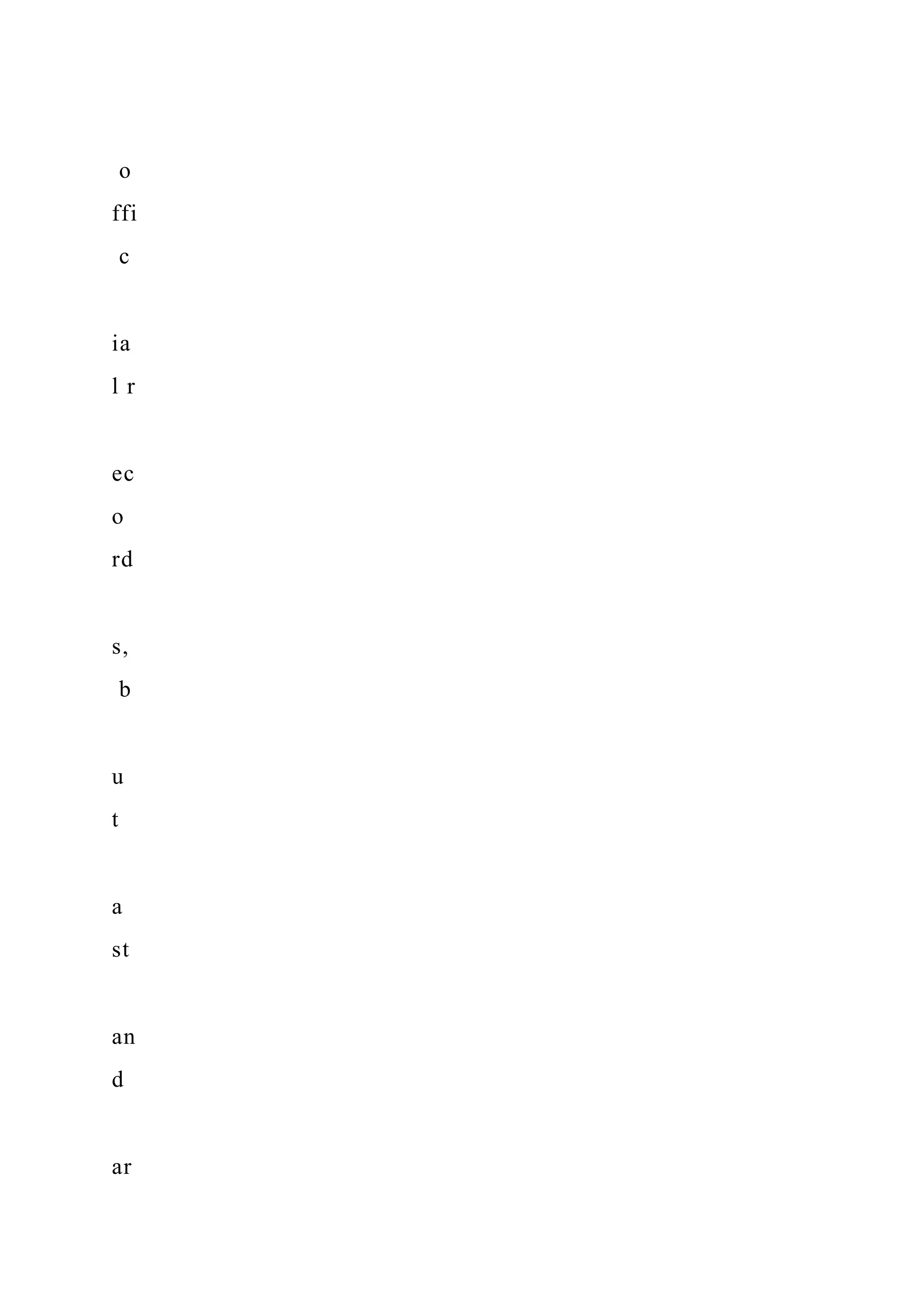 o
ffi
c
ia
l r
ec
o
rd
s,
b
u
t
a
st
an
d
ar
 