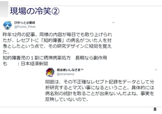 現場の冷笑②
8
 