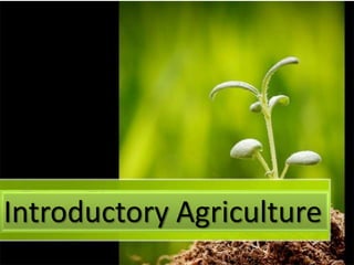 Introductory Agriculture
 