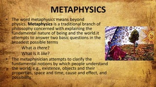 Introductory analysis of Philosophy and branches of Philosophy.pptx