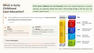 Early Childhood Care and Education (ECCE) Developmental Stages by ...