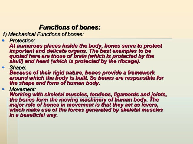 Introductory lecture. osteology (general data). the human skeleton, its ...