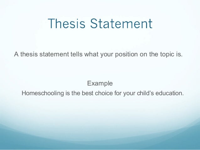 thesis statement about public schooling vs. homeschooling thesis statement about public schooling vs. homeschooling