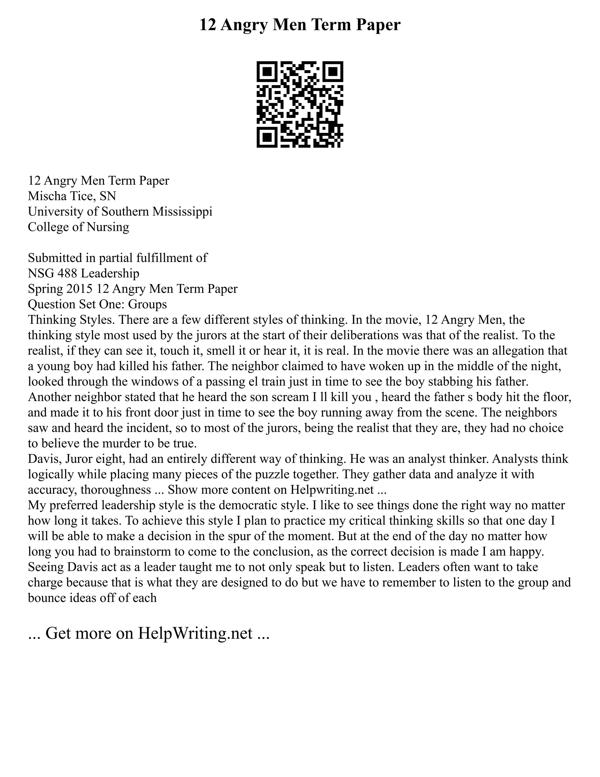 Introductory Paragraph Research Paper Introduction Sample ...