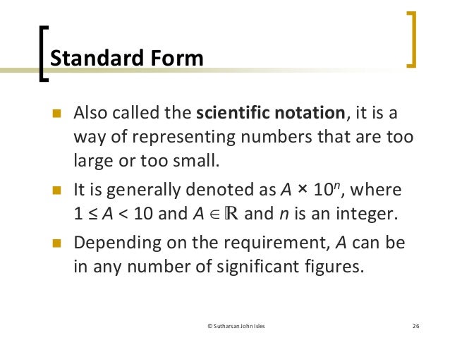 introductory physics physical quantities units and measurement standard form in math definition