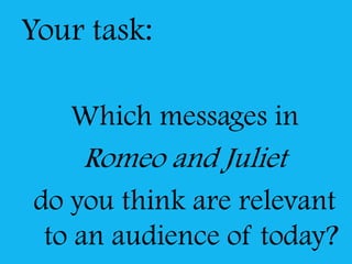 Introduction To Romeo And Juliet