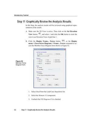 Introductory tutorial etab2016 | PDF