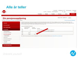 Alle år teller
 