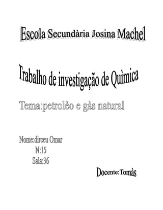 petroleo e gas natural(dirceuomar)