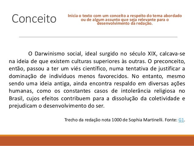 Exemplos De Redação Nota 1000 G1