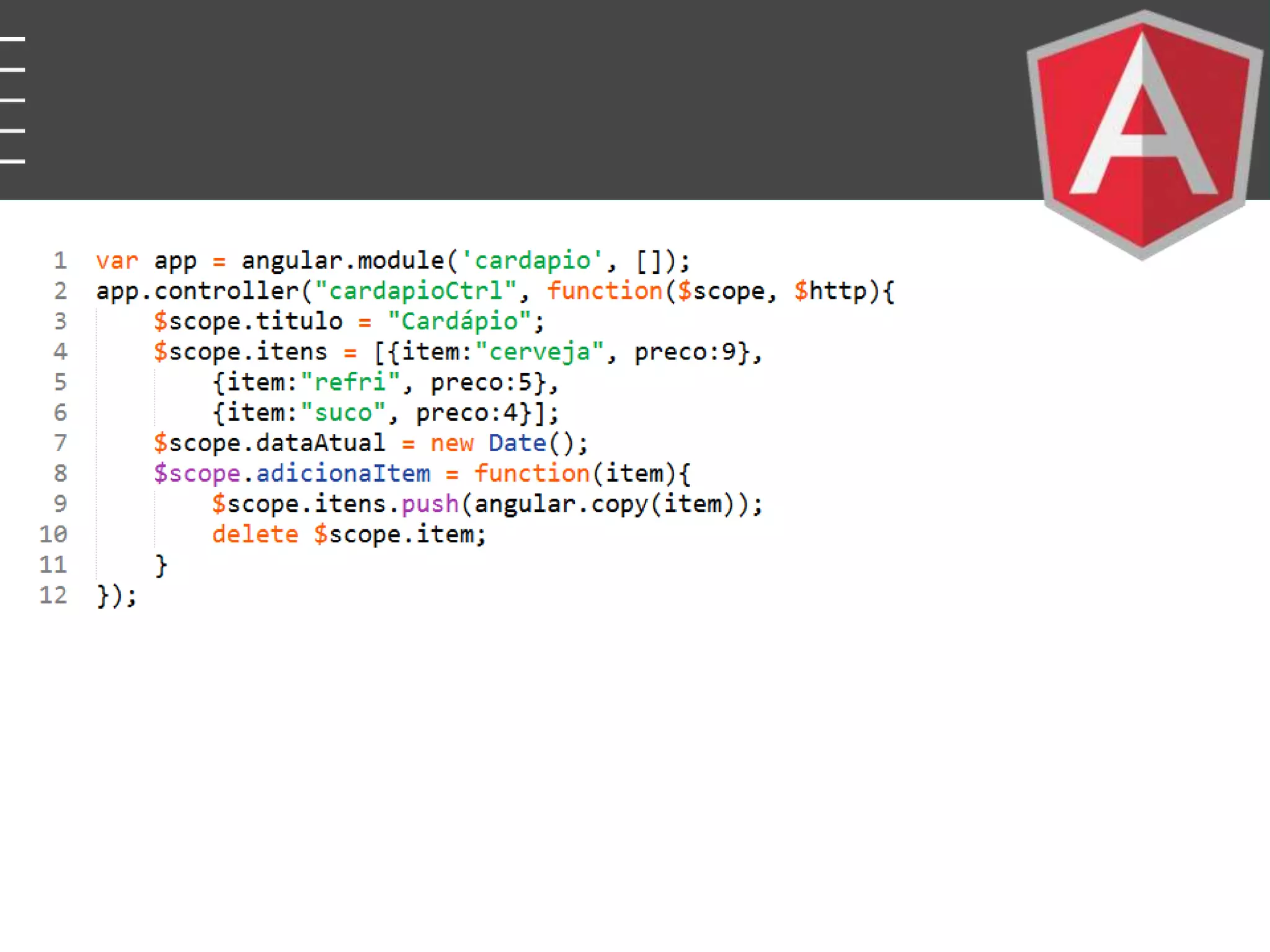 Desenvolvimento de Aplicações Web AngularJS no Contexto da IoT