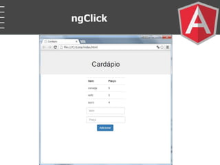 ngClick
 
