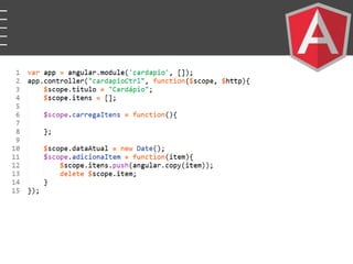 Desenvolvimento de Aplicações Web AngularJS no Contexto da IoT