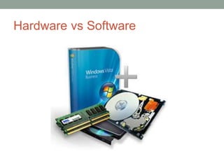 Hardware vs Software
 