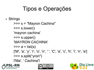 Introdução a linguagem de programação Python