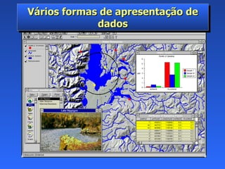 Vários formas de apresentação de dados 