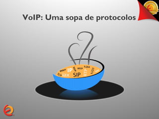 VoIP: Uma sopa de protocolos
 