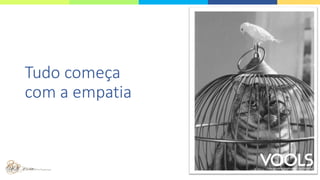 Tudo começa
com a empatia
 