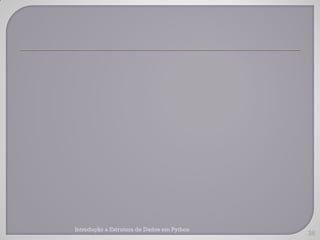 Introdução a Estrutura de Dados em Python
                                            36
 