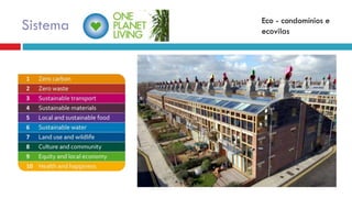 Sistema Eco - condomínios e
ecovilas
 