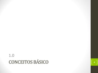 CONCEITOS BÁSICO
1.0
4
 