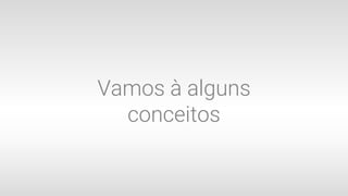 Vamos à alguns
conceitos
 