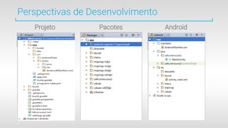 Perspectivas de Desenvolvimento
Projeto Pacotes Android
 