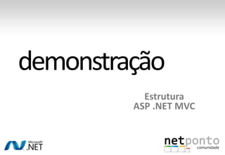 EstruturaASP .NET MVCdemonstração
