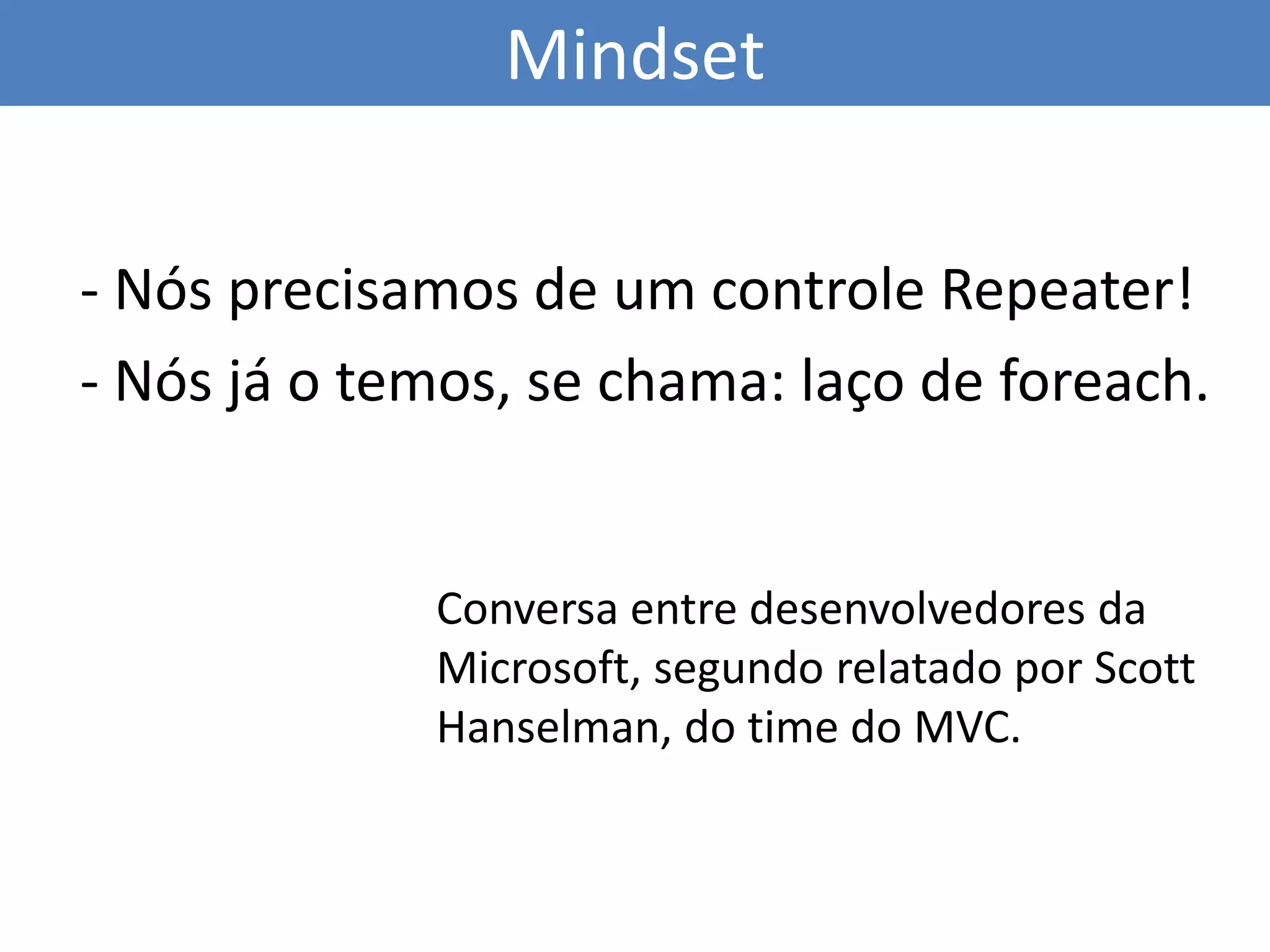 Introdução ao Asp.Net Mvc