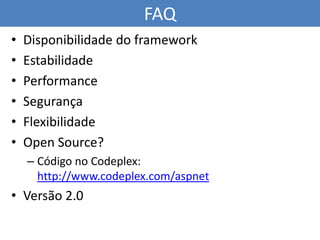 Introdução ao Asp.Net Mvc