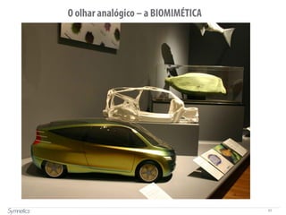 53
O olhar analógico – a BIOMIMÉTICA
 