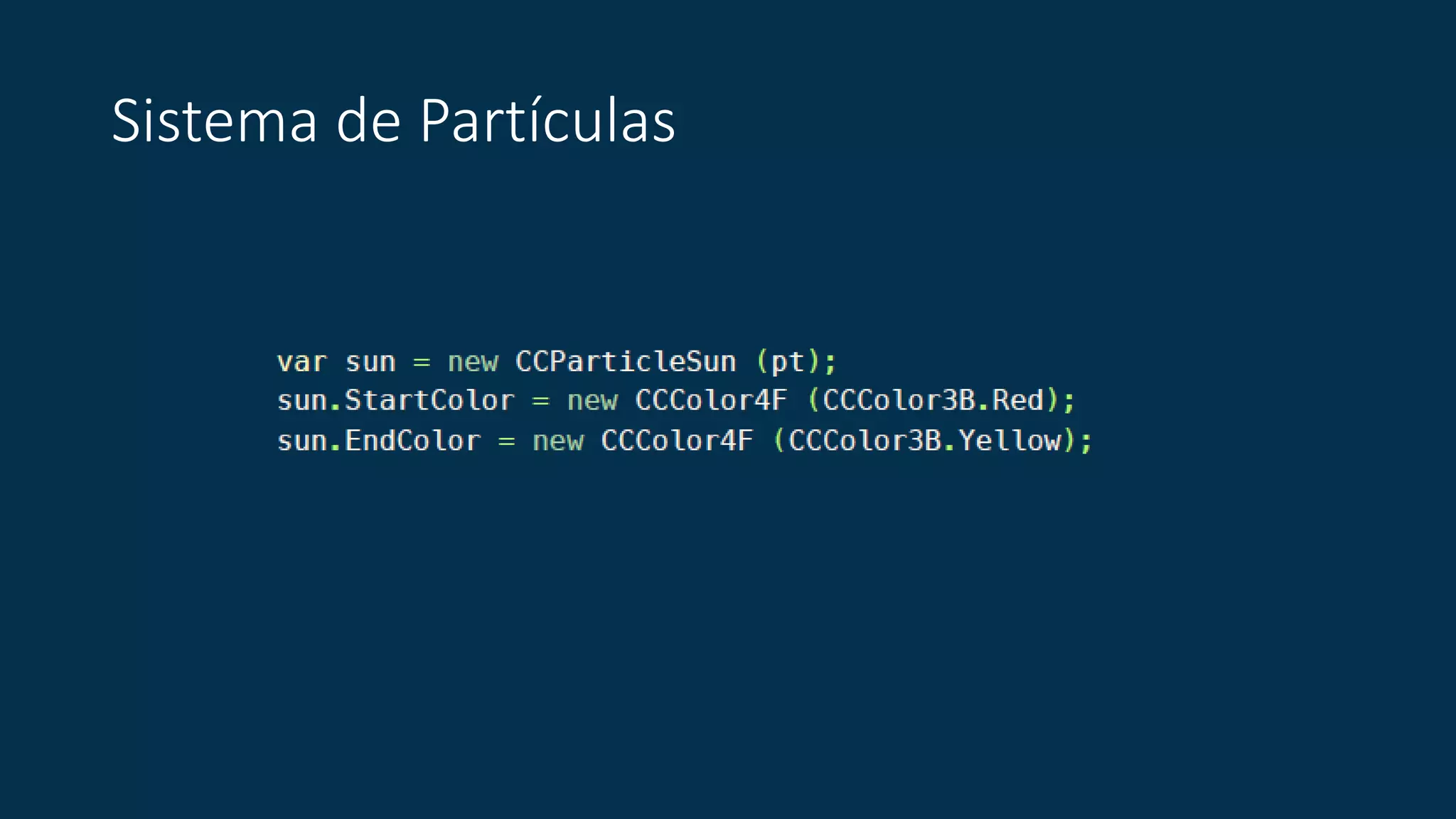 Sistema de Partículas 
 