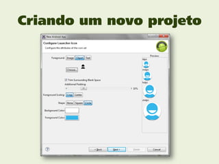 Criando um novo projeto
 