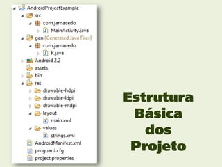 Estrutura
 Básica
   dos
 Projeto
 