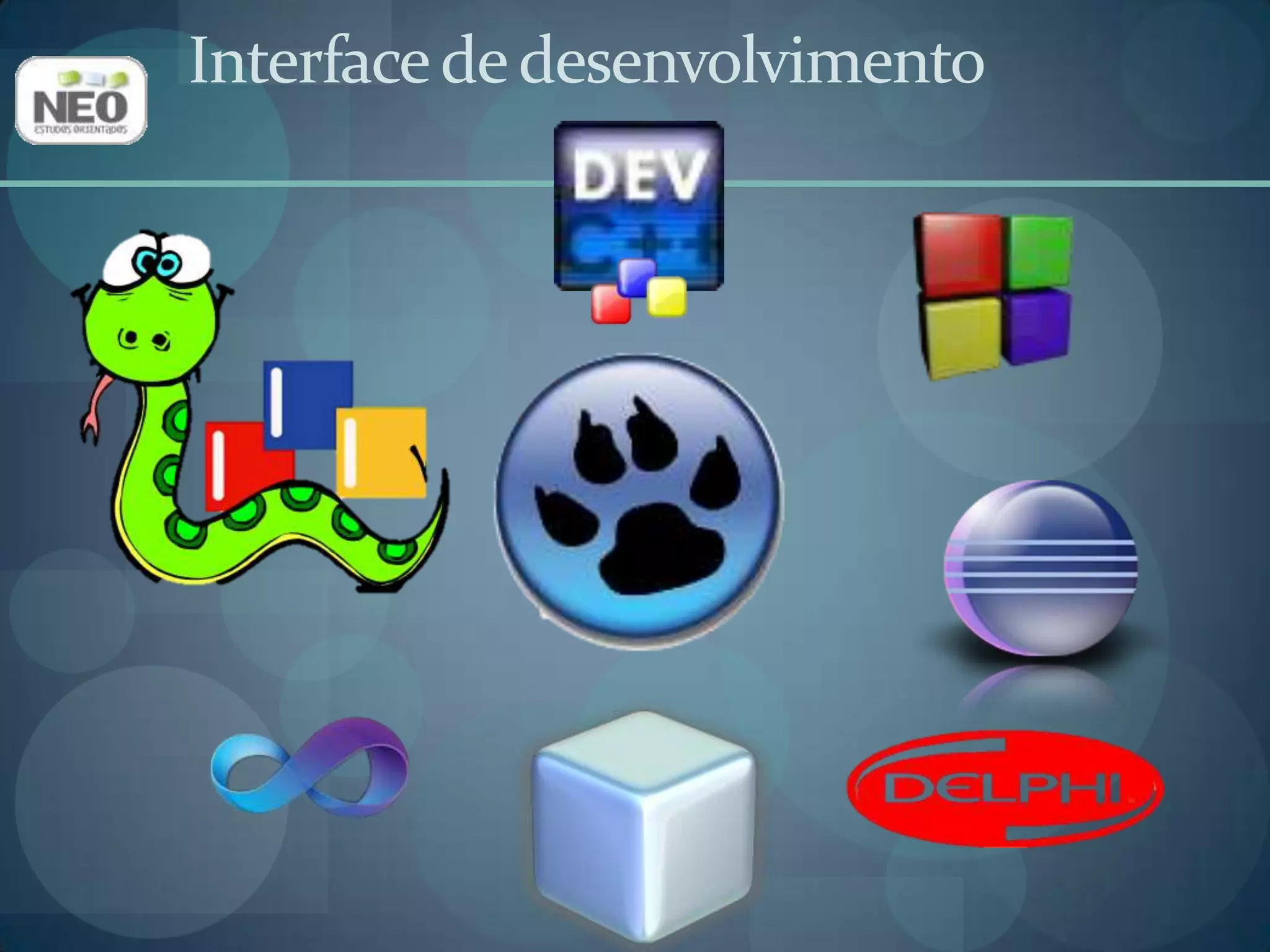 Interface de desenvolvimento
