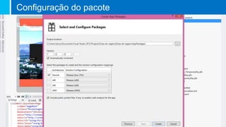 Configuração do pacote
 
