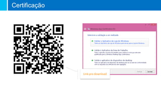 Certificação
Link pra download
 