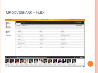 Grooveshark - Flex