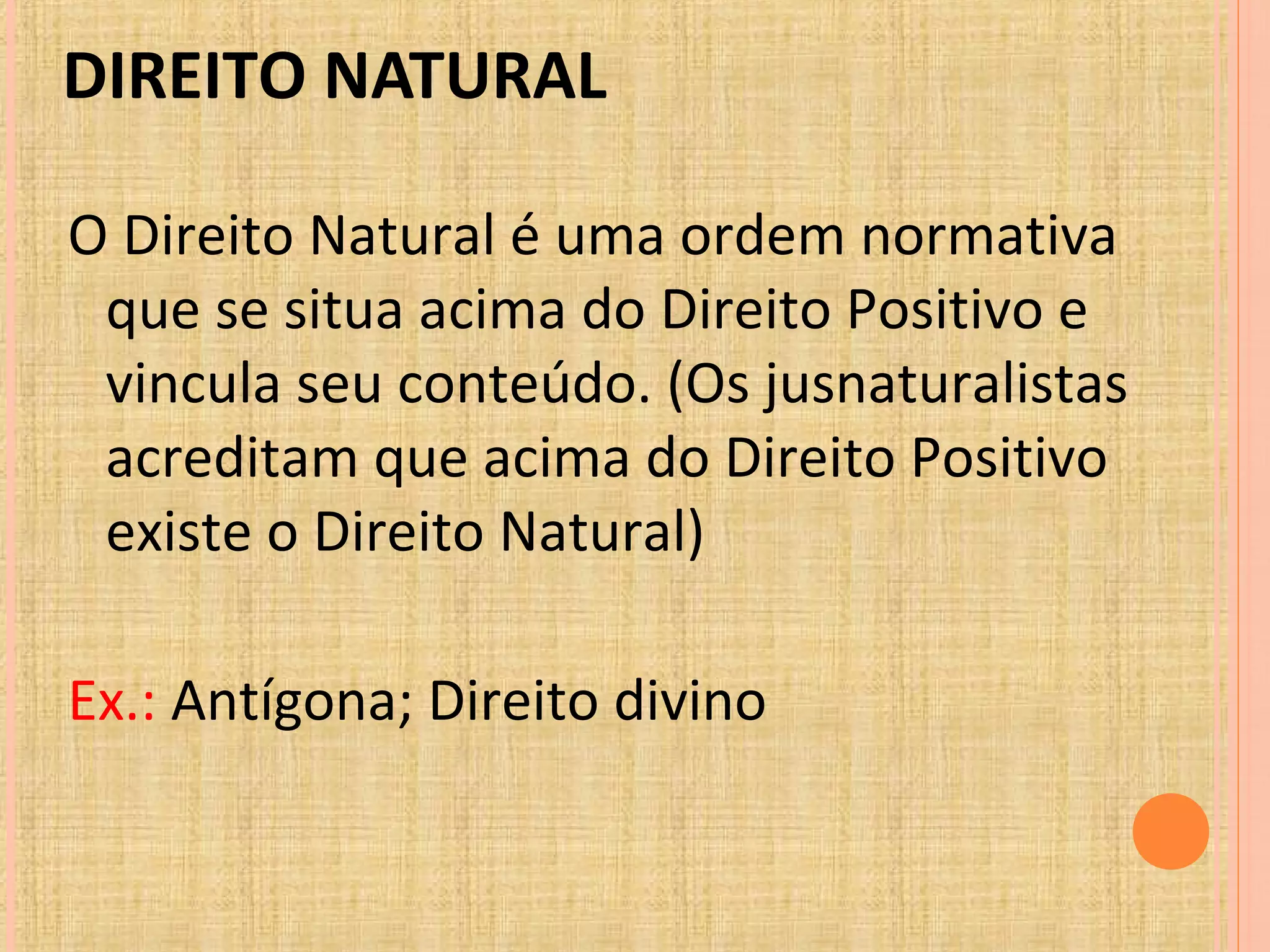 Introdução ao estudo do direito aula | PPT