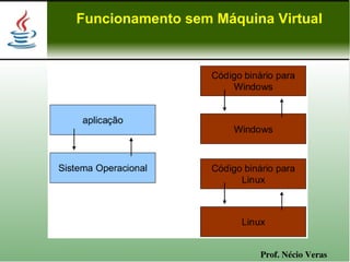Funcionamento sem Máquina Virtual




                        Prof. Nécio Veras
 