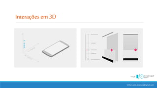 Interaçõesem3D
milton.neto.alcantara@gmail.com
 