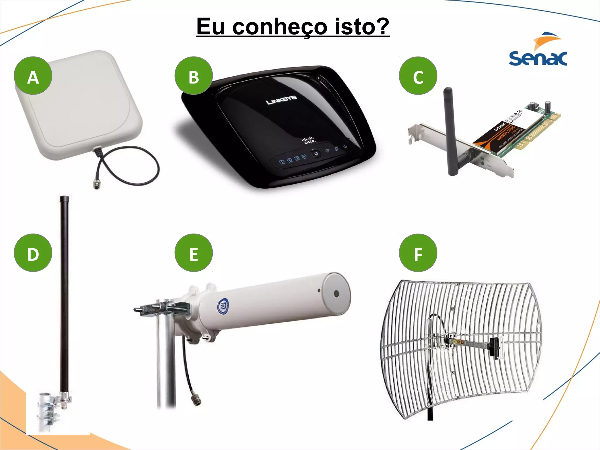 Eu conheço isto?

A   B                  C




D   E                  F
 