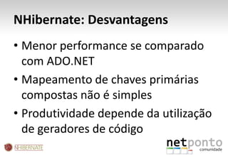 Redução de código e abstracção da semântica SQL