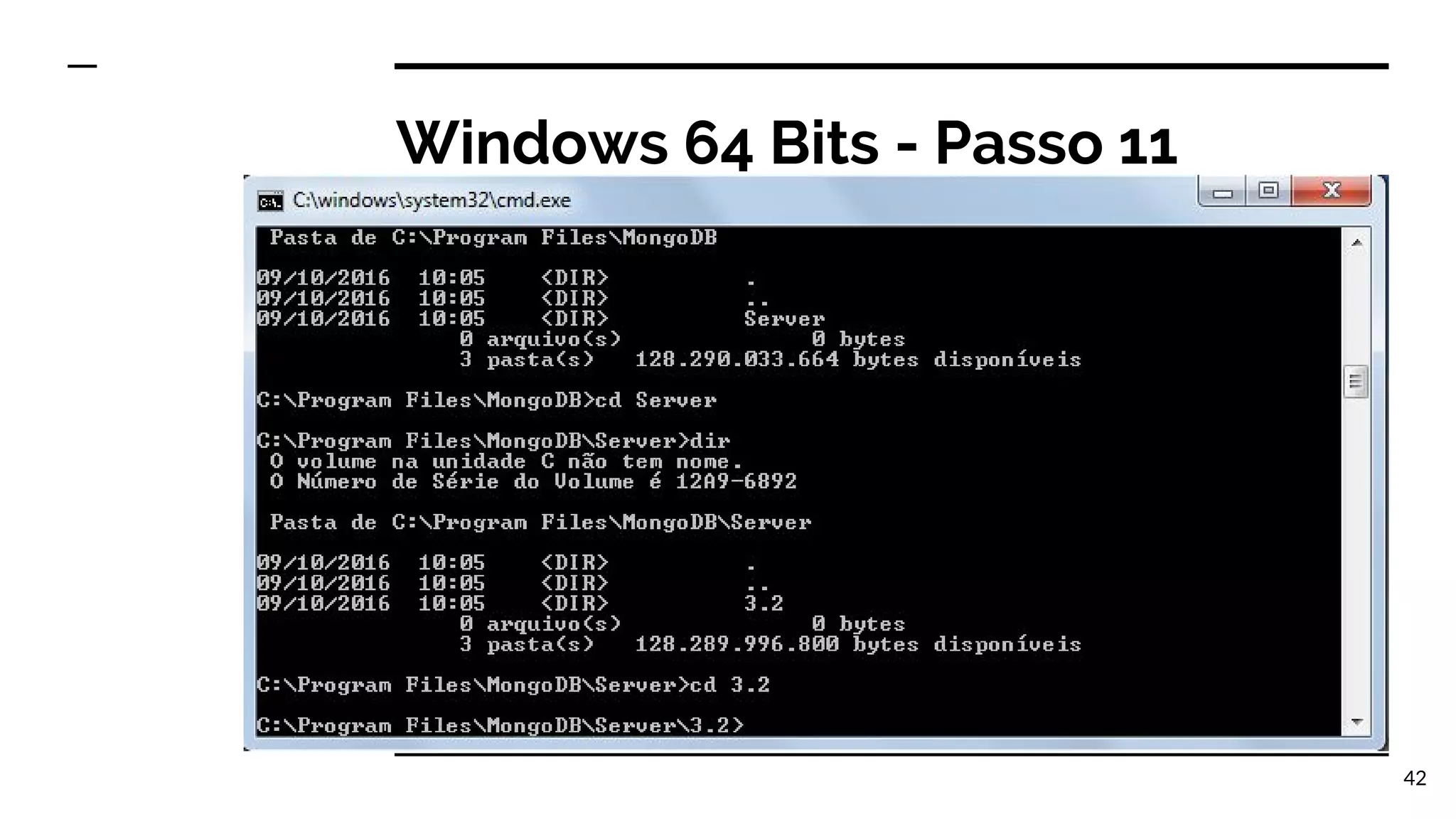 Windows 64 Bits - Passo 11 42 