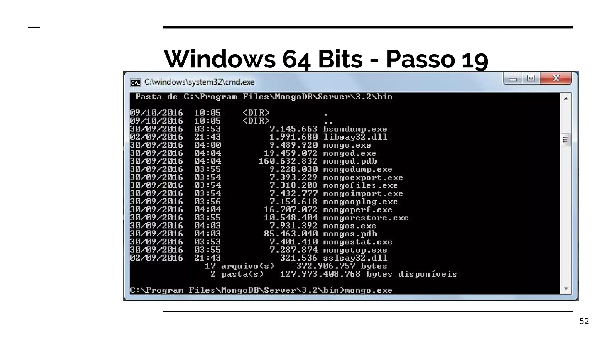 Windows 64 Bits - Passo 19 52 