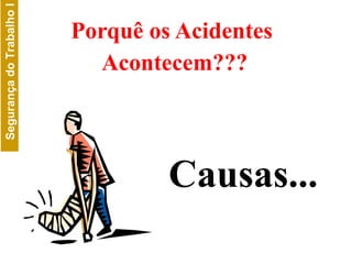 Porquê os Acidentes Acontecem??? Causas... 