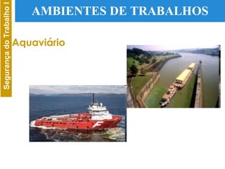 AMBIENTES DE TRABALHOS Aquaviário 