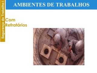 AMBIENTES DE TRABALHOS Com Refratários 
