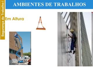 AMBIENTES DE TRABALHOS Em Altura 