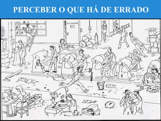 PERCEBER O QUE HÁ DE ERRADO 